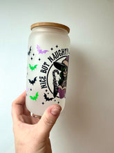 Load image into Gallery viewer, Nice but Naughty and Wicked Glass Libby Can