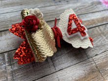 Load image into Gallery viewer, Ruby Birthday Bow