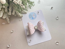 Load image into Gallery viewer, Pink Candy Cane Bow