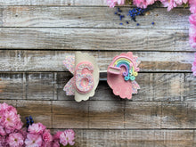 Load image into Gallery viewer, Rainbow Birthday Bow
