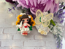 Load image into Gallery viewer, Sunflowers and Butterflies Bow