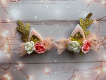 Load image into Gallery viewer, Reindeer Antler Clip (set of 2) no