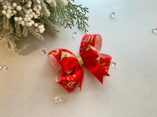 Load image into Gallery viewer, Reindeer Ribbon Bow