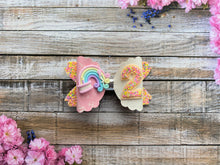 Load image into Gallery viewer, Rainbow Birthday Bow