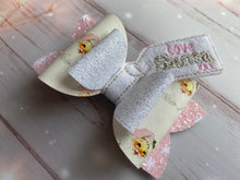 Load image into Gallery viewer, Pink Love Santa Bow