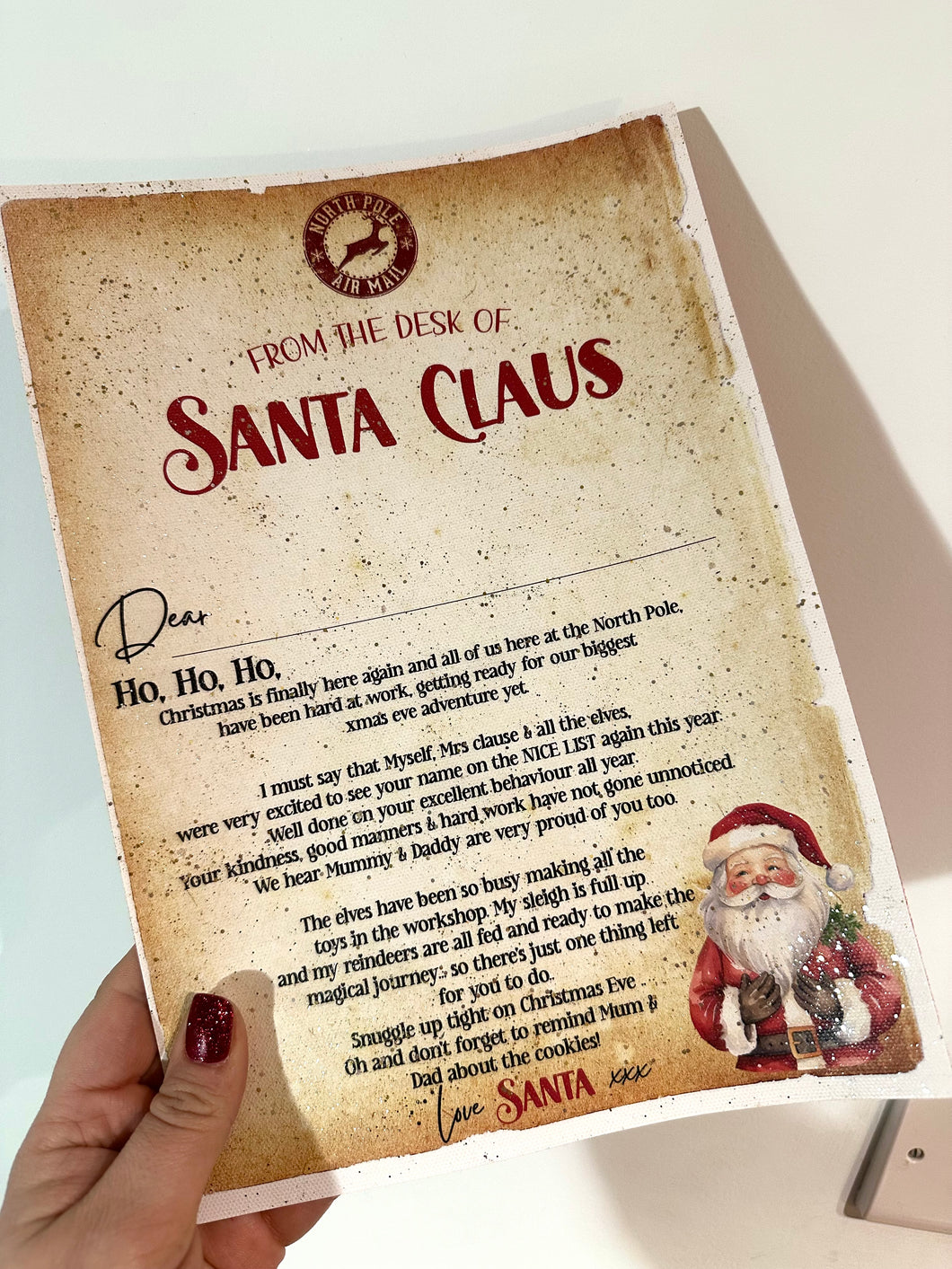 Letter from Santa