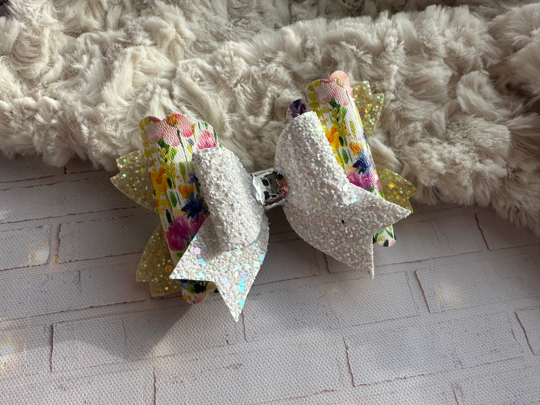 Sunshine and Flowers Bow