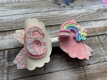 Load image into Gallery viewer, Rainbow Birthday Bow
