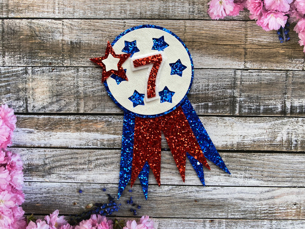 Little Stars Birthday Rosette Badge