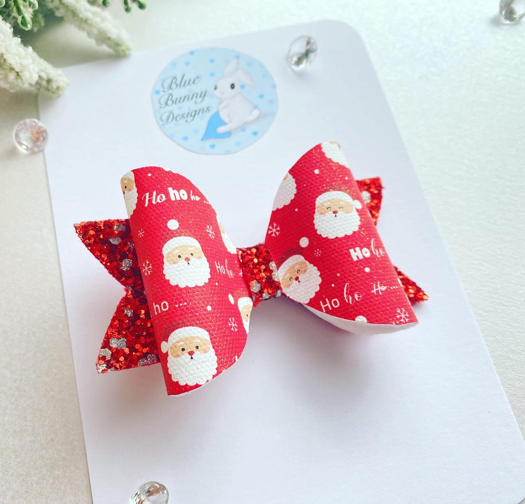 Ho Ho Ho Santa Bow