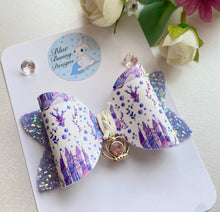 Load image into Gallery viewer, Mermaid Castle Canvas Bow
