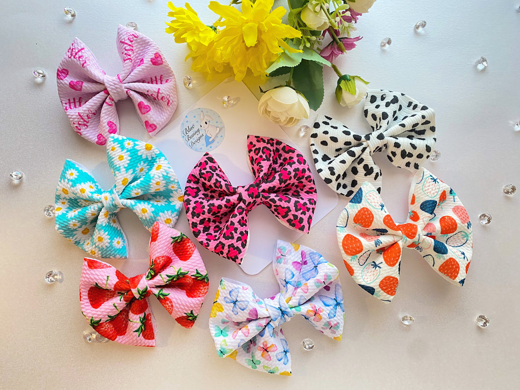 Bullet Fabric Bows