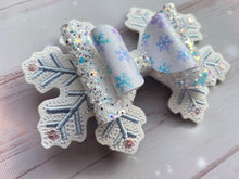 Load image into Gallery viewer, Snowflake Elsa Bow
