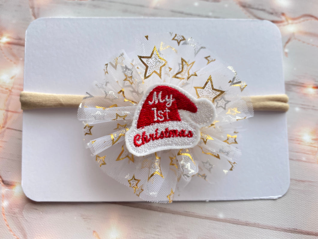 My first Christmas Santa Hat